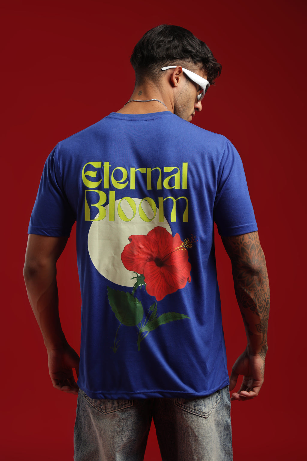 ETERNAL BLOOM Oversized Graphic Tee Unisex
