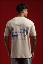 BLUE HORIZON Oversized Graphic Tee Unisex