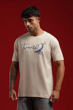 BLUE HORIZON Oversized Graphic Tee Unisex