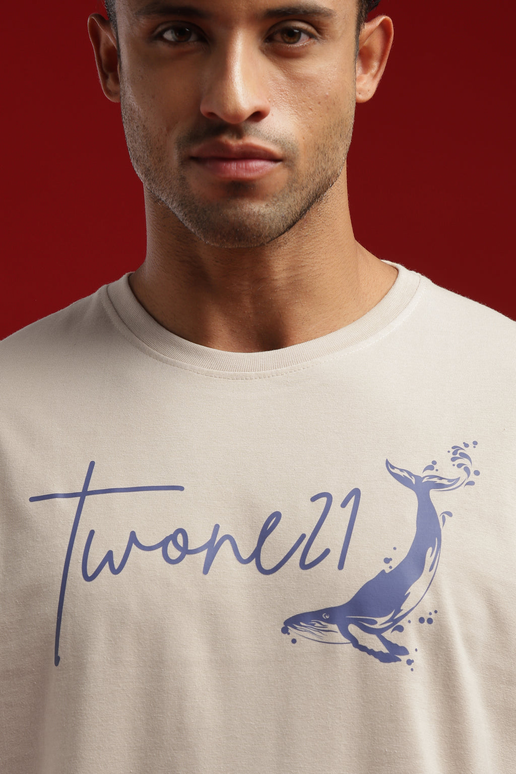 BLUE HORIZON Oversized Graphic Tee Unisex