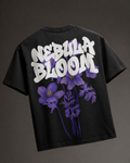 NEBULA BLOOM Oversized Graphic Tee Unisex