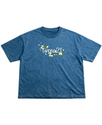 Denim Wash Boxy Fit T-shirt Front Design
