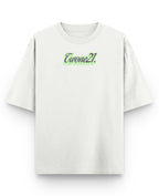 Off White Oversized T-shirt Front Design