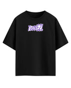 Black Oversized T-shirt Front Design